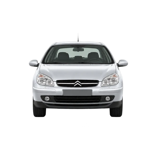 シルバーの2003 Citroën C5（正面ビュー）