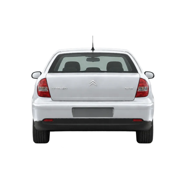 シルバーの2003 Citroën C5（リアビュー）