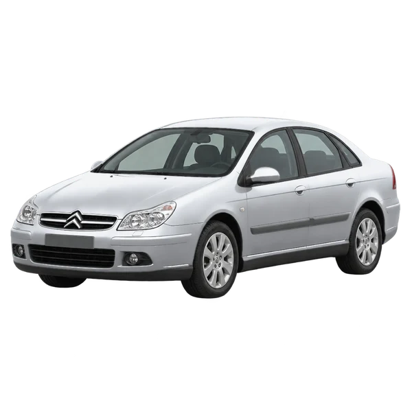 2006 CITROEN C5 — Front three-quarter (facing left), silver