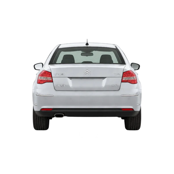 Citroën C5 2007 prata, vista traseira