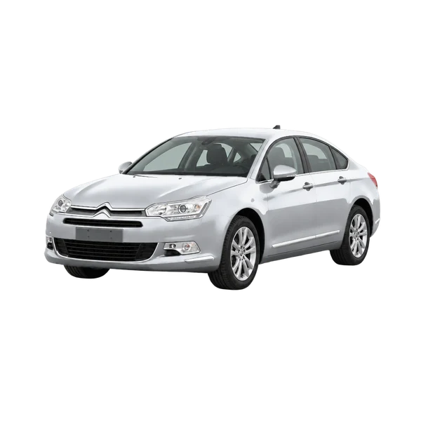 silver 2015 Citroën C5 front three-quarter (facing left) view