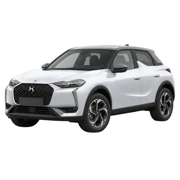 2019 CITROEN DS3 CROSSBACK — Front three-quarter (facing left), silver