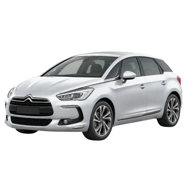 Citroën DS5 2019 prata, vista dianteira em três quartos (voltada para a esquerda)