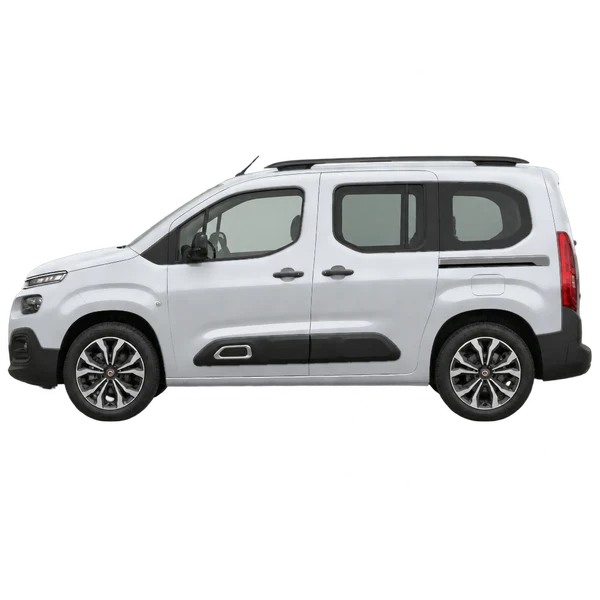 2025 Citroën E-Berlingo in Silber, Ansicht: Seite (nach links gerichtet)