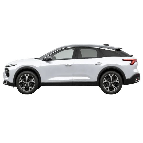 Citroën E-C5 2025 prata, vista lateral (voltada para a esquerda)