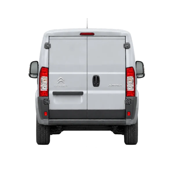 Citroën Jumper 2012 prata, vista traseira