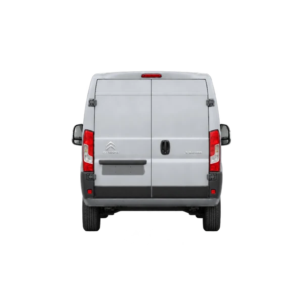 Citroën Jumper 2022 prata, vista traseira