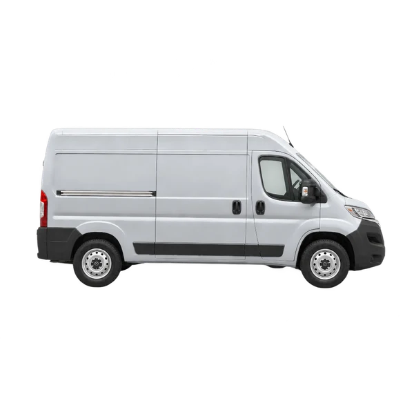 Citroën Jumper 2022 prata, vista lateral (voltada para a direita)