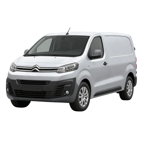 Citroën Jumpy 2020 argent, vue trois-quarts avant (orienté vers la gauche)