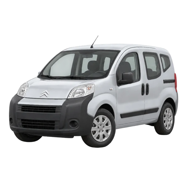 CITROEN NEMO 2008 — Front three-quarter (facing left), silver