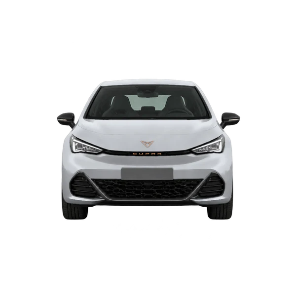 Cupra Born 2026 باللون فضي، منظر أمامي