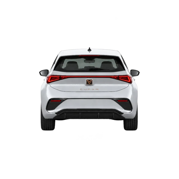 Cupra Born 2026 باللون فضي، منظر من الخلف