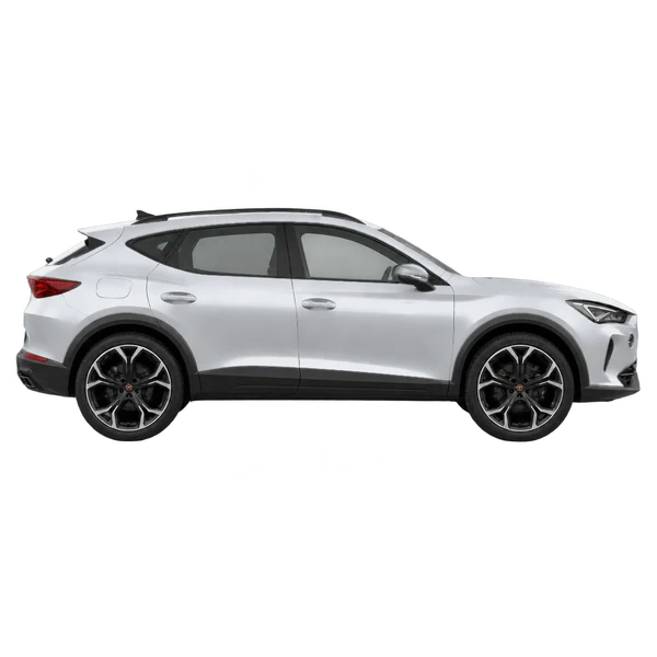 2023 Cupra Formentor in Silber, Ansicht: Seite (nach rechts gewandt)