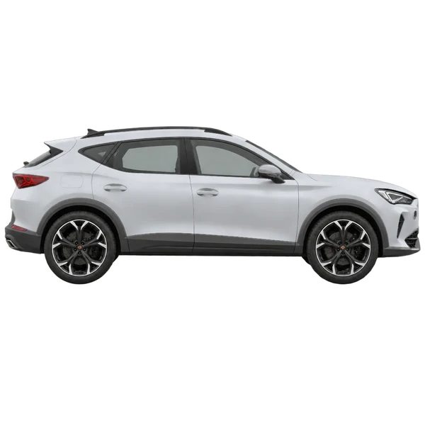 2024 Cupra Formentor in Silber, Ansicht: Seite (nach rechts gewandt)