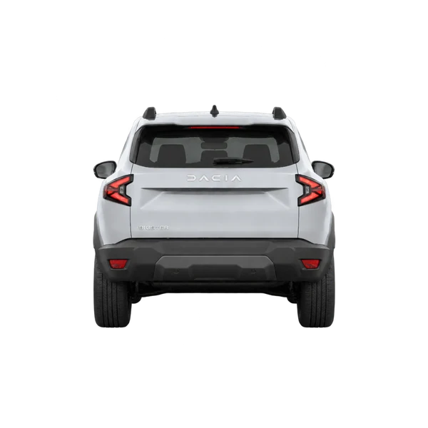 Dacia Bigster 2026 prata, vista traseira