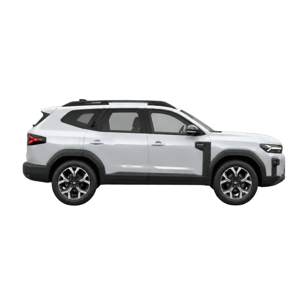 Dacia Bigster 2026 prata, vista lateral (voltada para a direita)