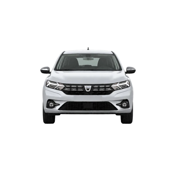 2023 Dacia Sandero in Silber, Ansicht: Front