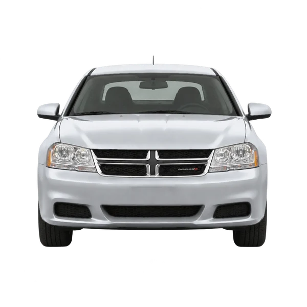 Dodge Avenger 2012 argent, vue avant