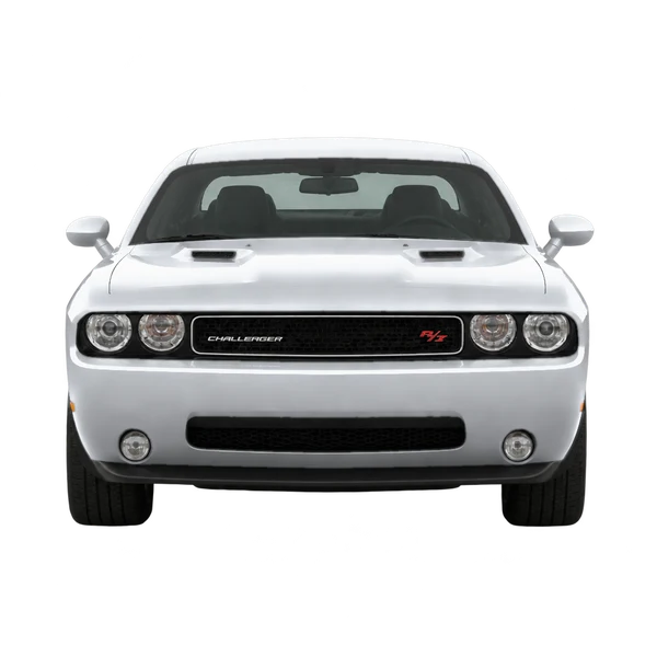 Dodge Challenger 2020 argent, vue avant