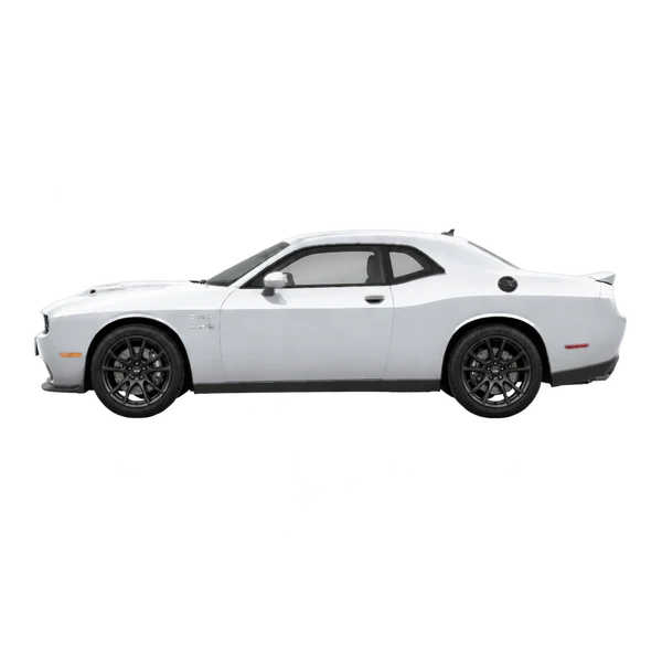 2025 Dodge Challenger in Silber, Ansicht: Seite (nach links gerichtet)