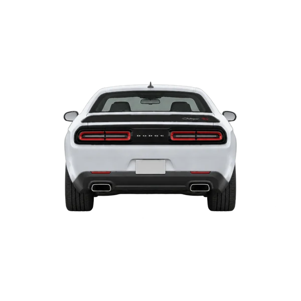 2026 Dodge Challenger in Silber, Ansicht: Heck