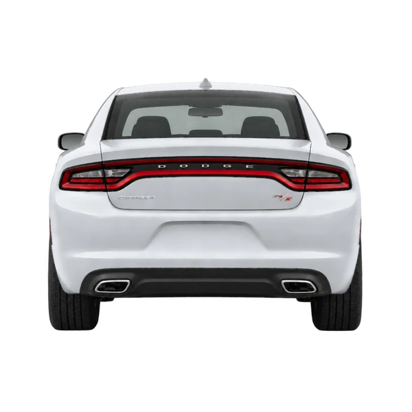 2021 Dodge Charger in Silber, Ansicht: Heck