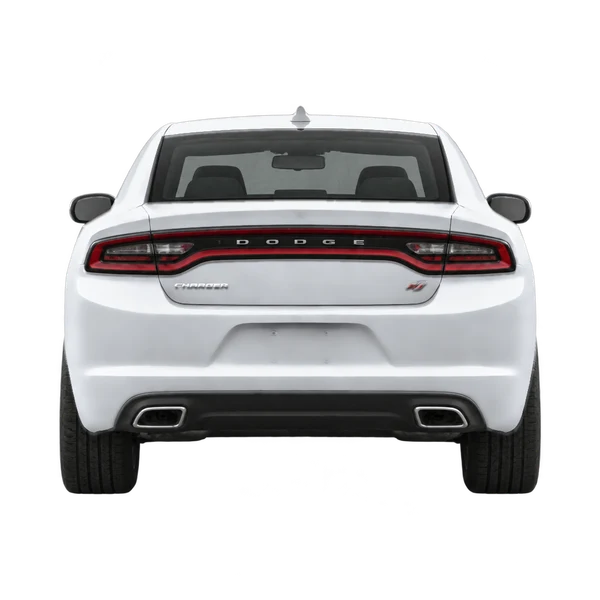シルバーの2025 Dodge Charger（リアビュー）