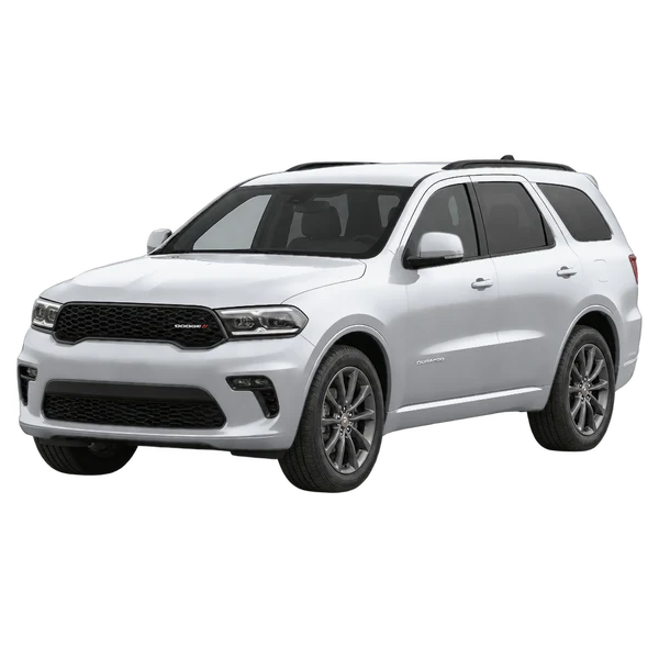 2026 Dodge Durango AWD in Silber, Ansicht: Dreiviertelansicht vorne (nach links gerichtet)