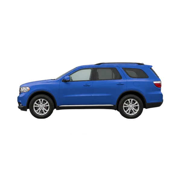 Dodge Durango 2017 bleu, vue côté (vers la gauche)