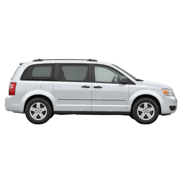 2016 Dodge Grand Caravan in Silber, Ansicht: Seite (nach rechts gewandt)