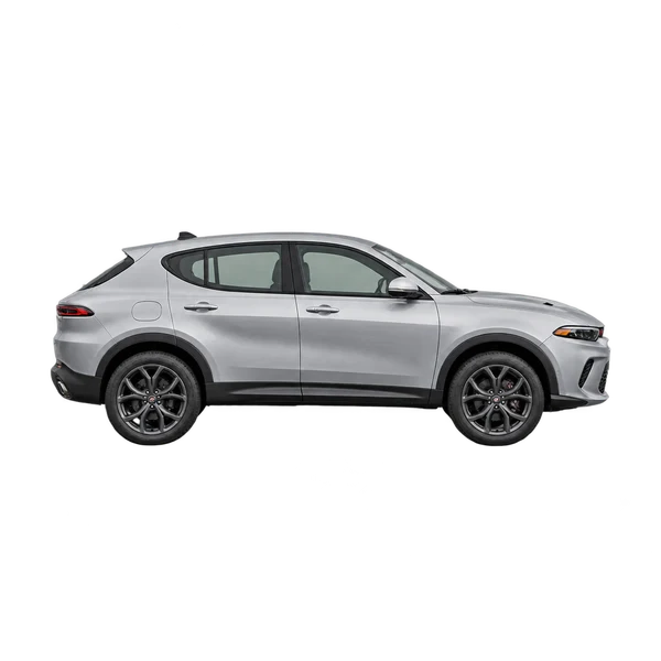 Dodge Hornet 2023 prata, vista lateral (voltada para a direita)