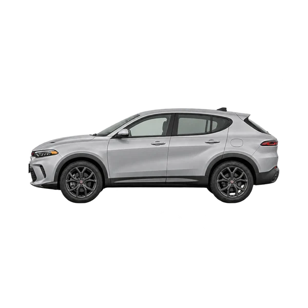 2024 Dodge Hornet in Silber, Ansicht: Seite (nach links gerichtet)