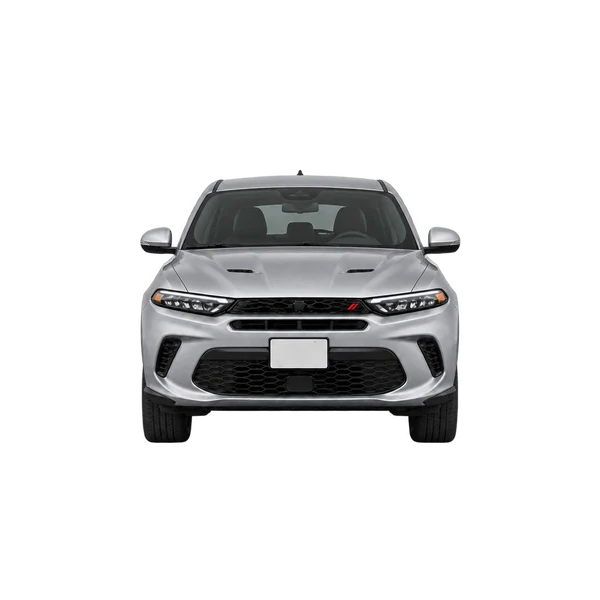 シルバーの2025 Dodge Hornet（正面ビュー）