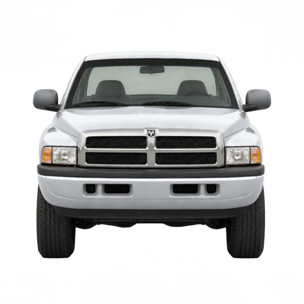 Dodge Ram 1500 1994 prata, vista frente