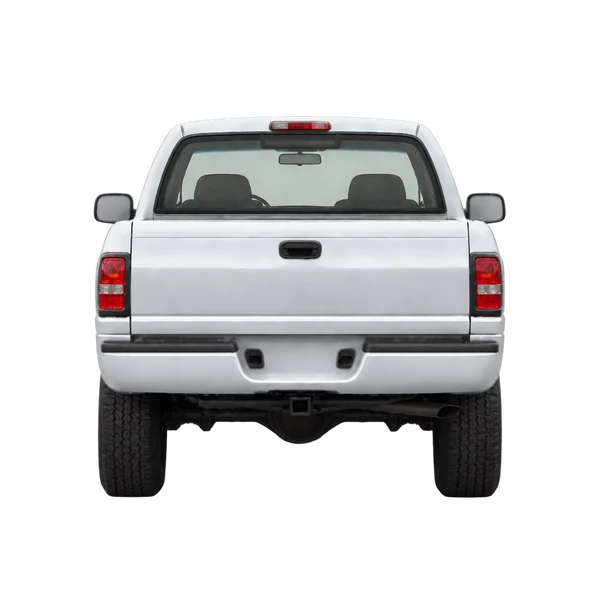 Dodge Ram 1500 1994 prata, vista traseira