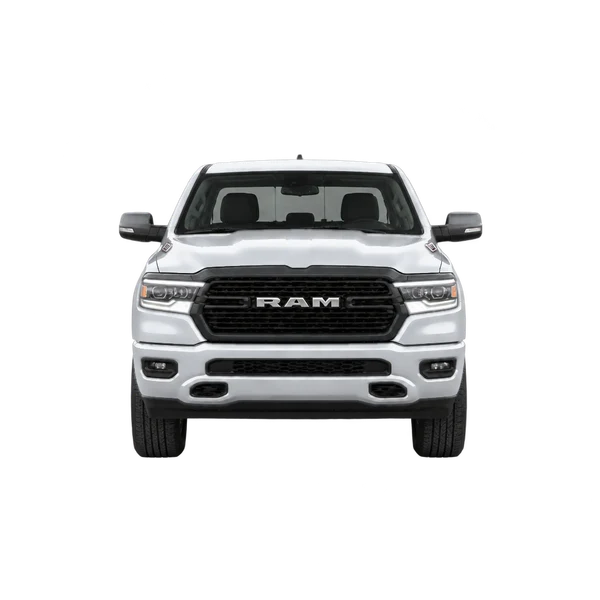 Dodge Ram 1500 2024 prata, vista frente