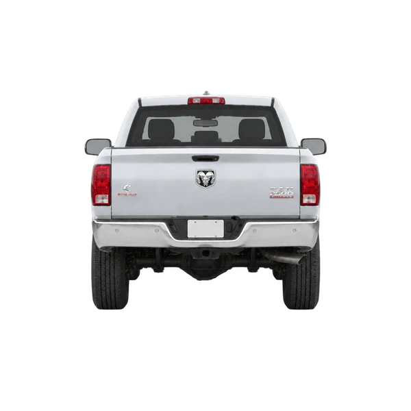 Dodge Ram 2500 2018 باللون فضي، منظر من الخلف