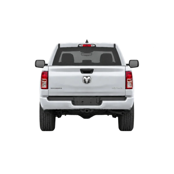 シルバーの2019 Dodge Ram(リアビュー)