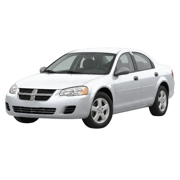2006 Dodge Stratus in Silber, Ansicht: Dreiviertelansicht vorne (nach links gerichtet)