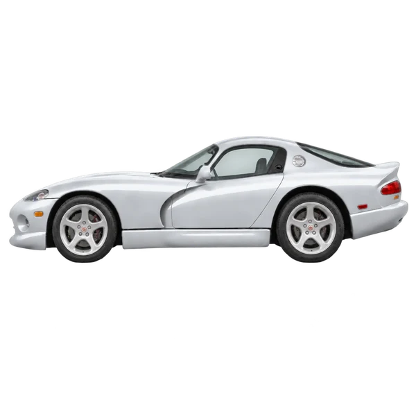 1998 Dodge Viper in Silber, Ansicht: Seite (nach links gerichtet)