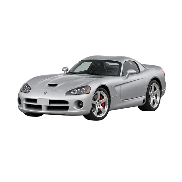 Dodge Viper 2010 argent, vue trois-quarts avant (orienté vers la gauche)