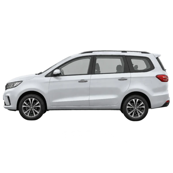 Dongfeng Box 2024 prata, vista lateral (voltada para a esquerda)