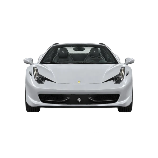 Ferrari 458 Spider 2012 argent, vue avant