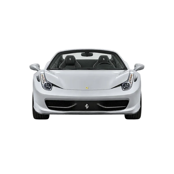 Ferrari 458 Spider 2015 argent, vue avant