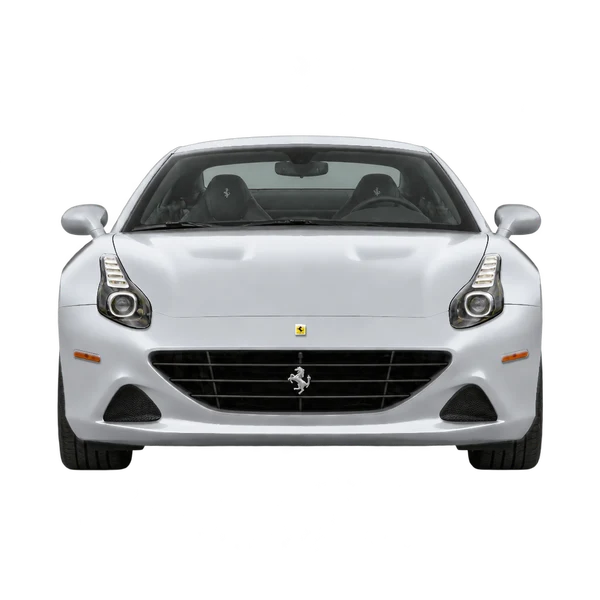 2017 Ferrari California T in Silber, Ansicht: Front