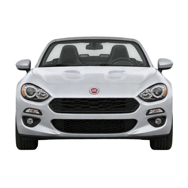 Fiat 124 Spider 2017 prata, vista frente