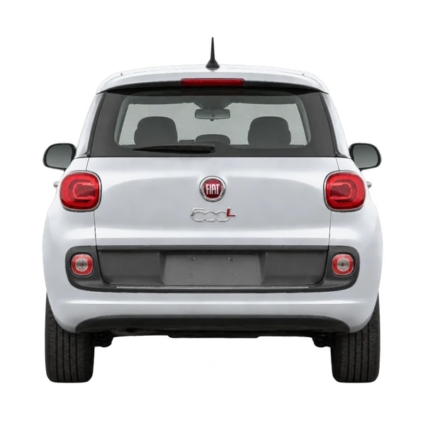 Fiat 500L 2018 argent, vue arrière