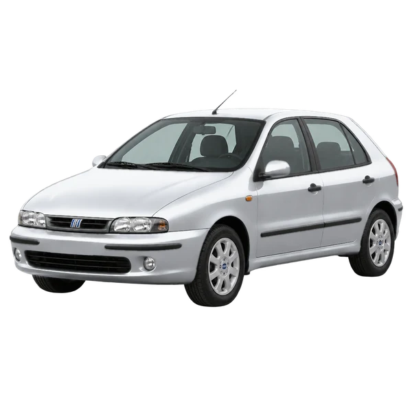 1998 FIAT BRAVA — Front three-quarter (facing left)، silver