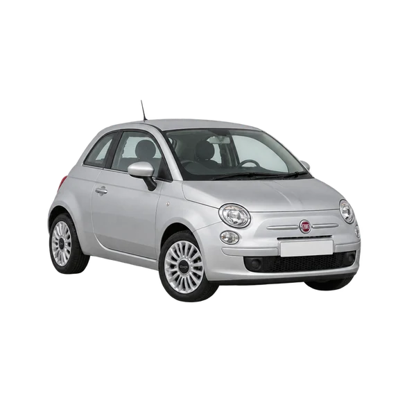 Fiat CI 2010 argent, vue trois-quarts avant (orienté vers la gauche)