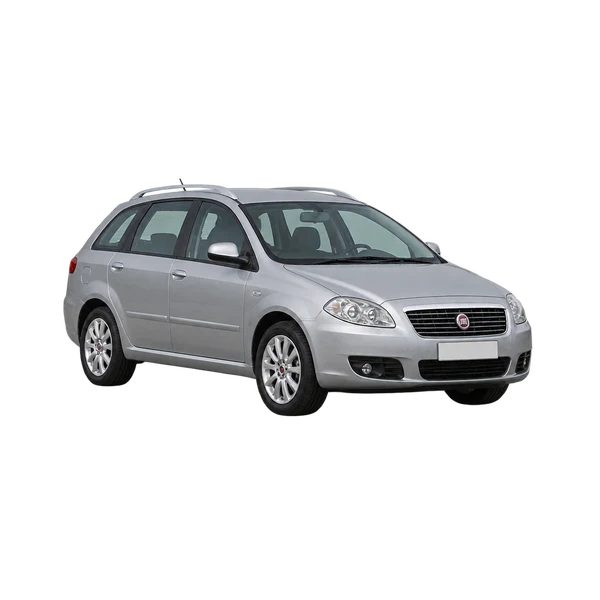 2010 Fiat Croma in Silber, Ansicht: Dreiviertelansicht vorne (nach links gerichtet)